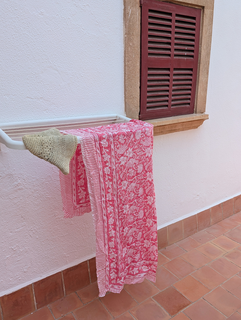 hot pink sarong