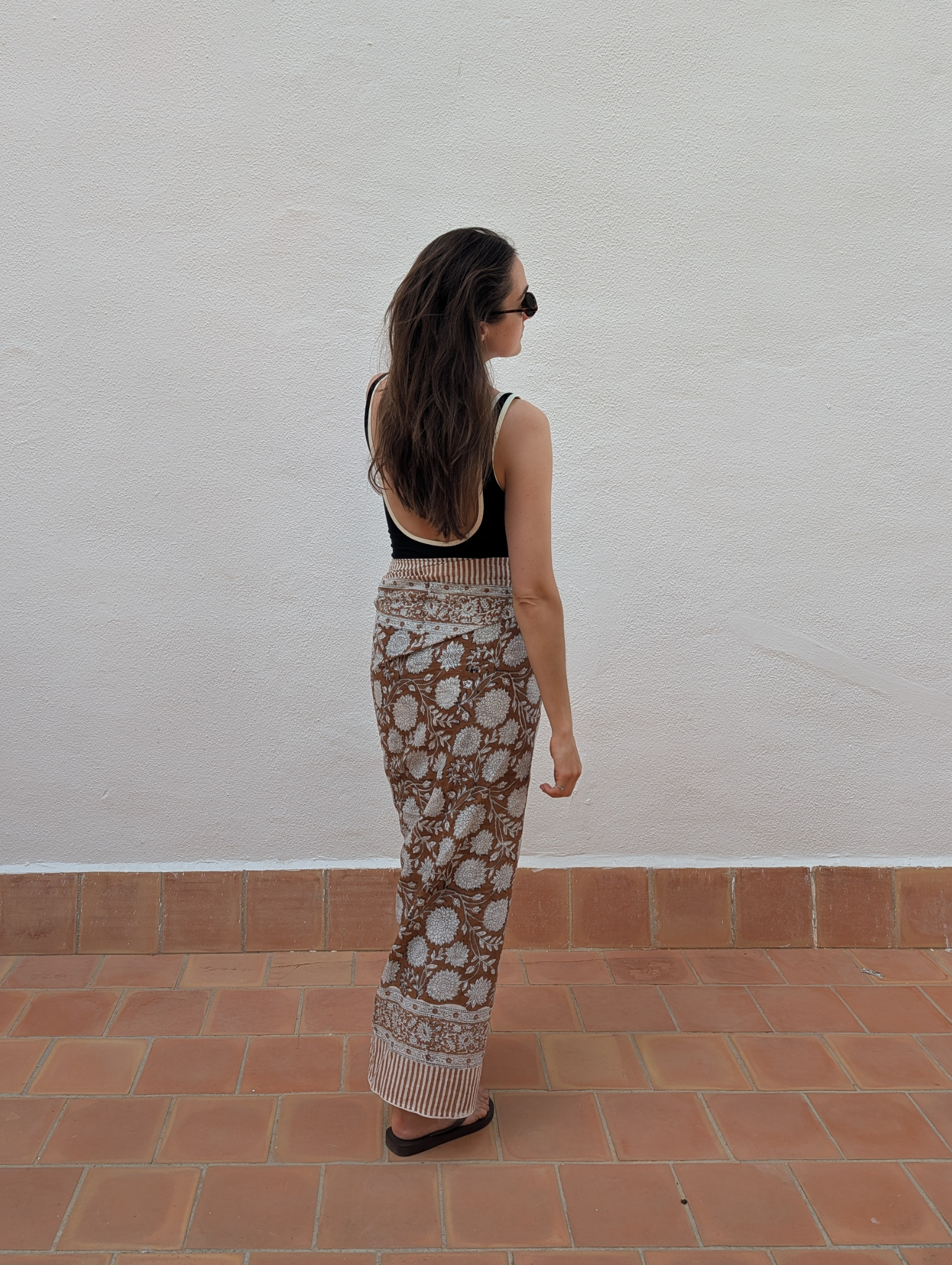 deep tan sarong